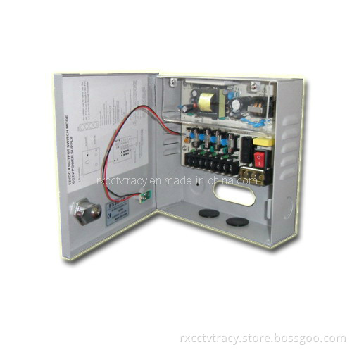 CCTV Power Supply Box 4 Channel 3.0A (RX-PS36-4C)